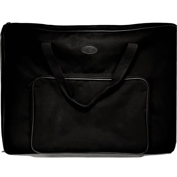 Extra Large 26x20 Black Nylon Art Portfolio Attache Soft Case Satchel